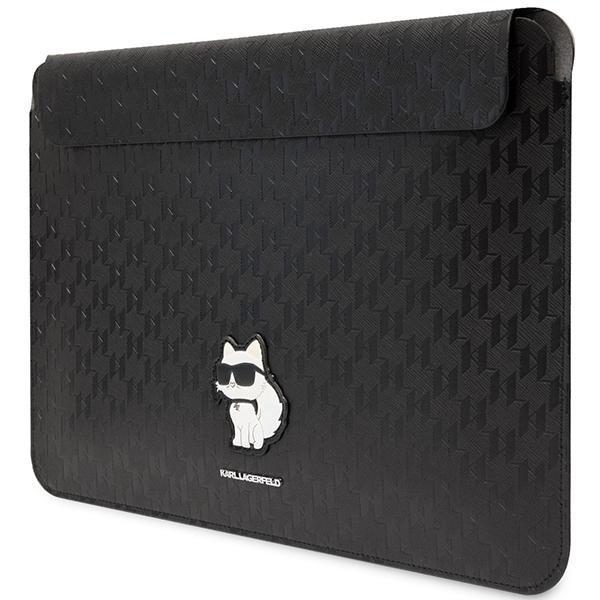 Karl Lagerfeld Sleeve Klcs16Sakhpck 16 Czarny/Black Saffiano Monogram Choupette