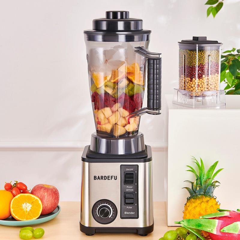 Pure Copper 4L 8-in-1 Blender: High Power Stainless Steel Mixer, Meat Grinder, Juicer.