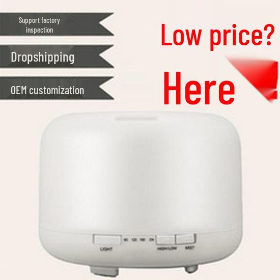 Silent Ultrasonic Aromatherapy Diffuser Night Light for Bedroom