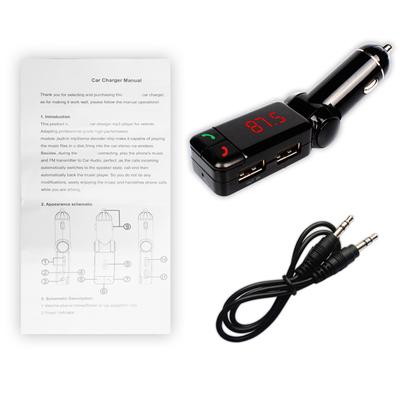 Bluetooth Car Hands Free Wireless FM Transmitter Car MP3 Player