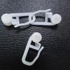  50 Pcs Curtain Hanging Ring Bed Hooks Sliding Window Track Universal Roller Curtains