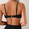 European And American New Swimsuit Female Sexy Solid Color Suspender Tube Top Bikini Beach Vacation Swimsuit Female