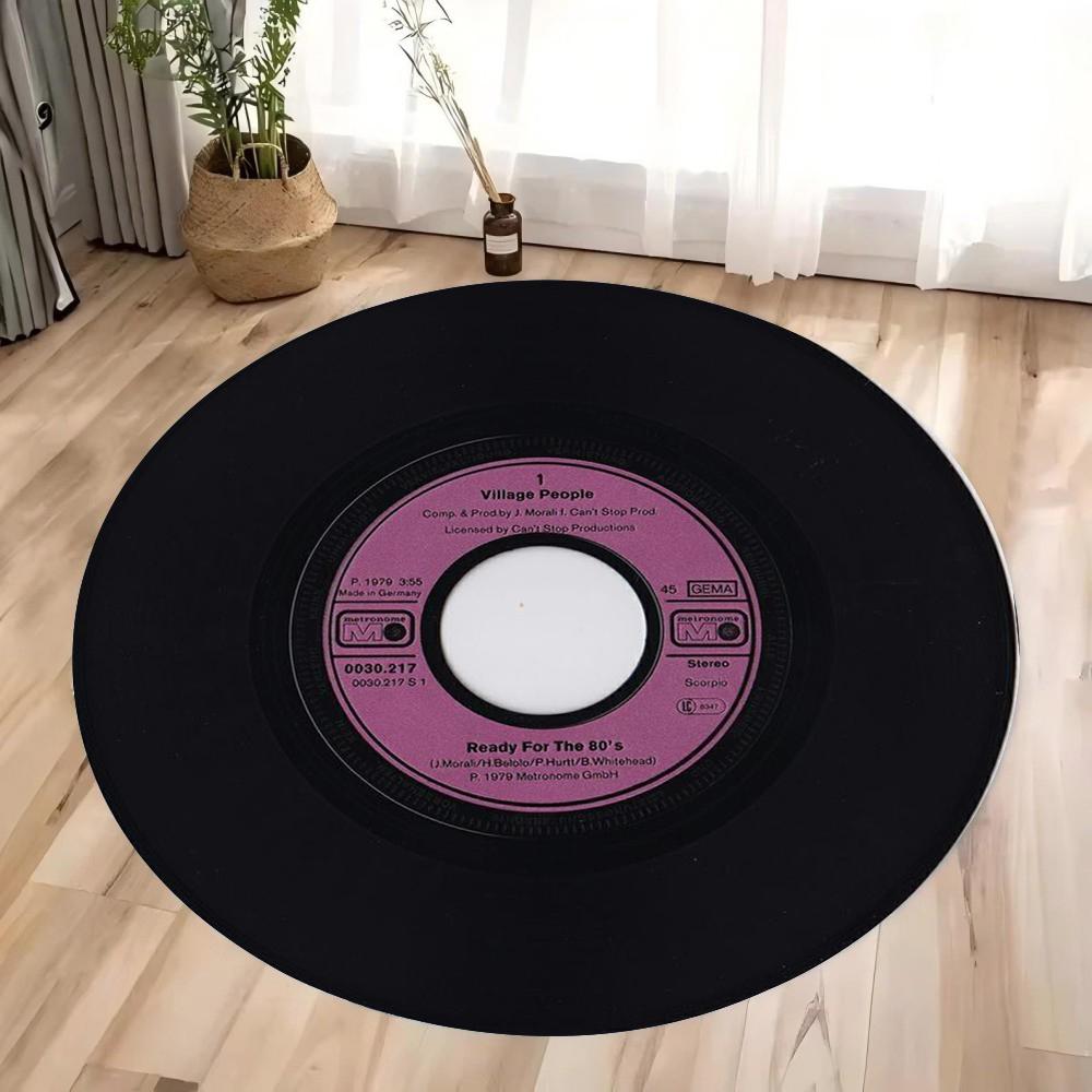 CD Series Print Carpet Floor Mat Crawling Soft Rug Children Game Circle Non-slip Pad Mechanical Washable Home Bedroom Decoration