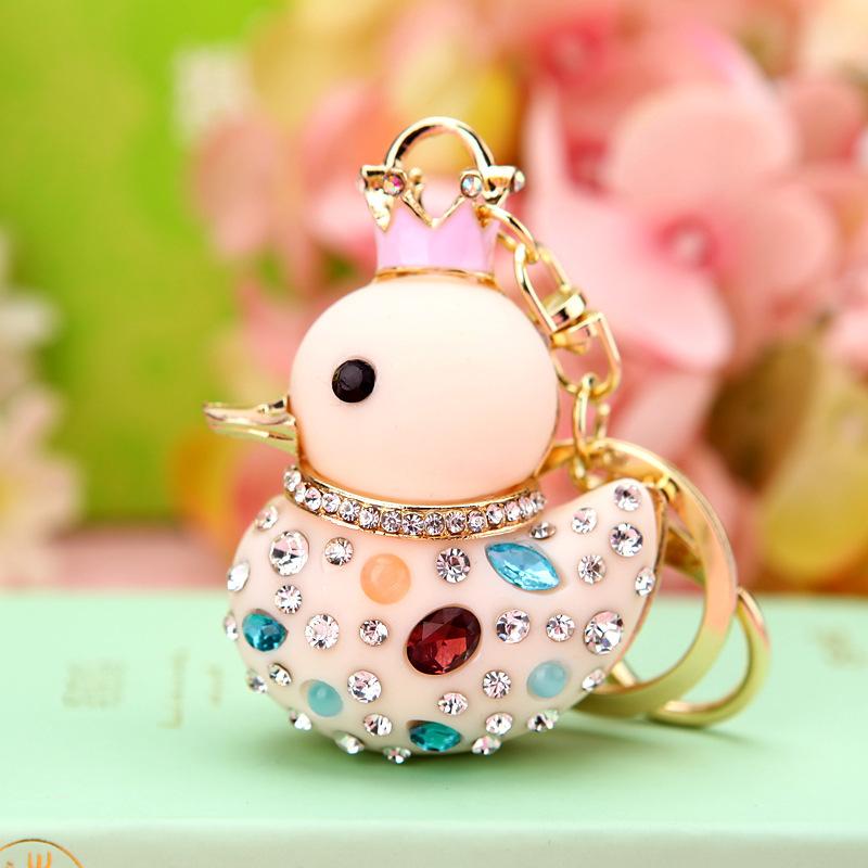 New Creative Rhinestone Alloy Peacock Retro Pendant Factory Straight Sale Bag Charm