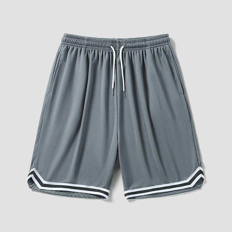 Men's Casual Summer Shorts Pants Sports Basketball Pants Capri Pants Loose Outdoor Quick Drying Ice Silk Sport Short