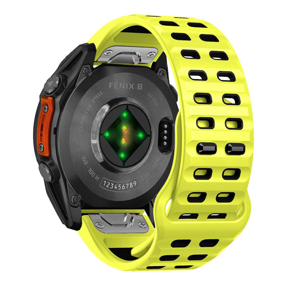 26mm 22mm QuickFit Band For Garmin Fenix 8 E 7 7X Epix Pro 6 6x 5 5X Plus/MARQ/D2 G1/965 955/Enduro 3 Silicone Strap Bracelet