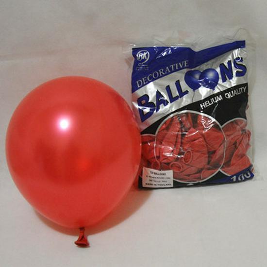 10-Inch Thai BK Pearl Round Balloons for Weddings & Birthdays