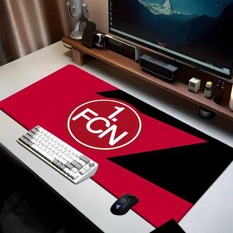 Club de Football de Nuremberg Tapis de souris Tapis de Bureau, Tapis de Souris Gaming Mousepad, Tapis de Clavier, Support Caoutchouc Antidérapant Robuste, Cadeau