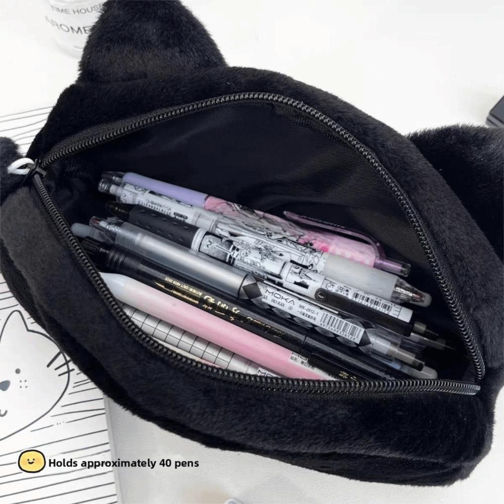 High-Value Cute Cat/Pig Pen Bag Ins Large Capacity Pencil Case Stationery Storage Bag Student