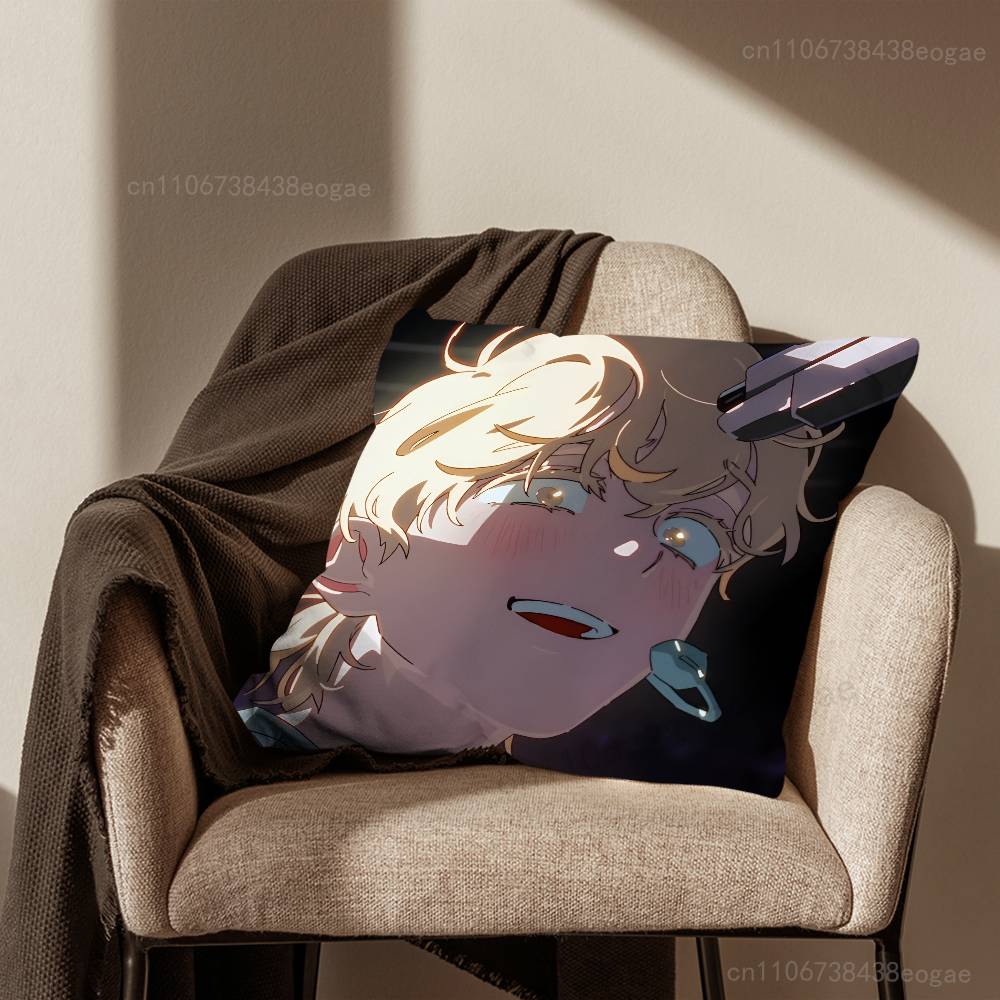 Cute L-Luka A-Alien S-Stage Throw Pillow Case For 45x45cm,55x55cm,30x30cm For Home Bedroom Decoration And Protector