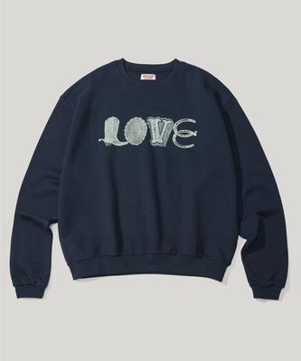 RUSTICCLUB Cowboy Love Sweat_Navy