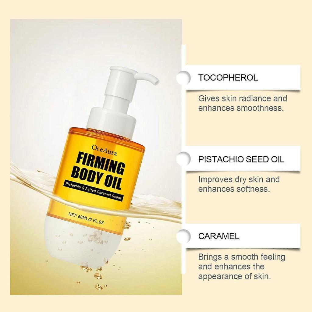 Nourishing body oil hydrating, moisturizing, caring and massaging the whole body skin moisturizing, smoothing and care moisturizing oil 60ml