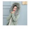 Thicken Parkas Winter Jacket Casual Long Coat Wool Liner Hooded Parkas Fur Collar Warm Snow Outwear