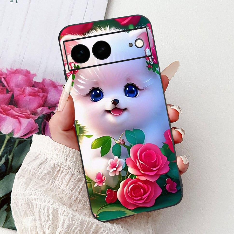 For Google Pixel 7 2022 Case Cute Fashion Painted Soft Silicone Phone Case For Google Pixel 7 Pixel7 Google7 GO3Z5 Cover Coque