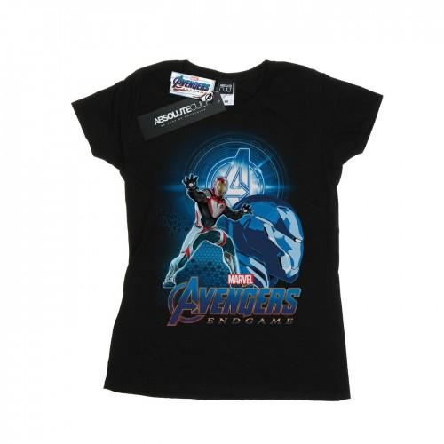 Marvel Womens/Ladies Avengers Endgame Iron Man Team Suit Cotton T-Shirt