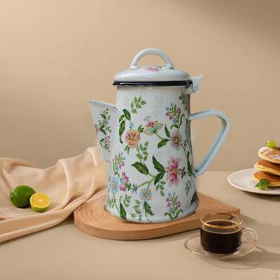 Emaille Koffiepot Thee Vintage Keukengerei Duurzaamheid Waterketel Emaille Ketel