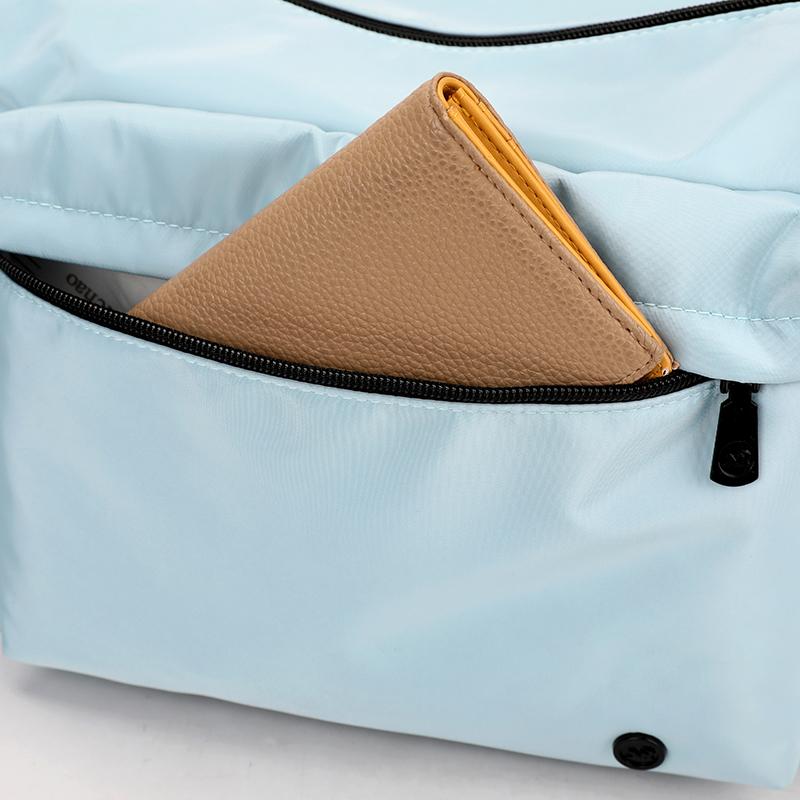 Nylon Bag Women's Multi-compartment Shoulder Bag Lightweight Crossbody Bag