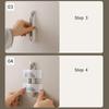 Clothes Hanger Organizer Wall Mounted Clothes Hanger Storage Retractable Hanger Holder Stand Space Saving Clips Clothing Storage