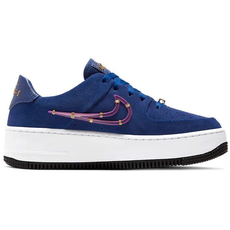 Nike Air Force 1 Sage Low Lx Bleu Royal Profond Femme CI3482-400