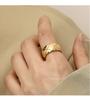 HYACINTH Korean Metal Scratch Index Finger Ring - Cold Style Fashion Temperament