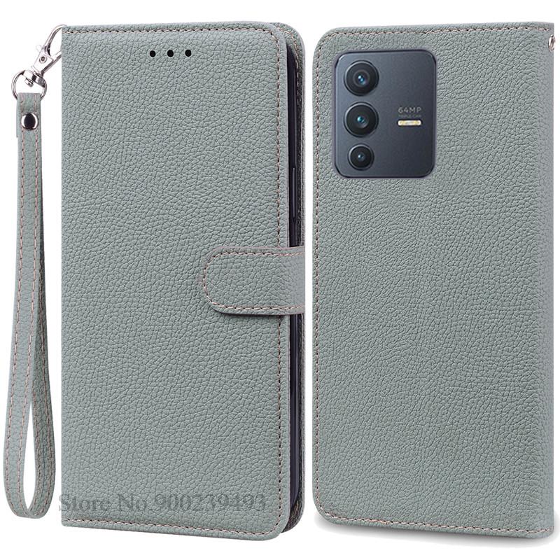 For Vivo V23 Case Vivo V23 5G Wallet Leather Flip Case For Vivo V2130 Cover Phone Case For Vivo V23 V 23 2130 Bumper Coque Funda