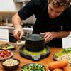 Small Matcha Stone Mill Manual Tea Mill Grains Grinder Green Stone Tea Grinder Hand Pepper Grinder Coffee/ Barley Grinding Tool