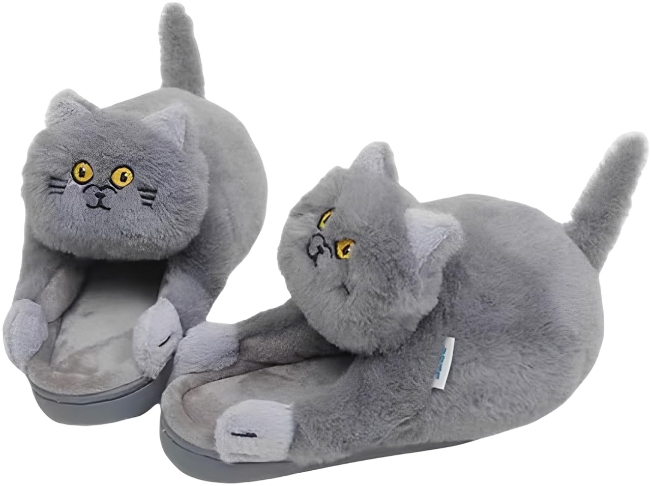 

Забавный кот Пушистые и теплые домашние тапочки Японская обувь Один размер подходит [IMPACT Online] Тапочки, (Серый, Размеры, Взрослый, Алфавит, Все)