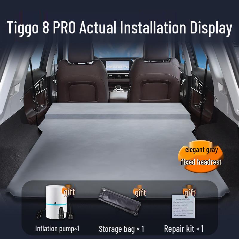 Nafukovací automatrace pro Chery Tiggo 8 Pro - Podložka na spaní na zadní sedadlo a do kufru