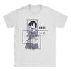 Reze Graphic Chainsaw Man T Shirts for Men Pure Cotton Funny T-Shirts Crewneck  Tee Shirt Short Sleeve Clothes Original