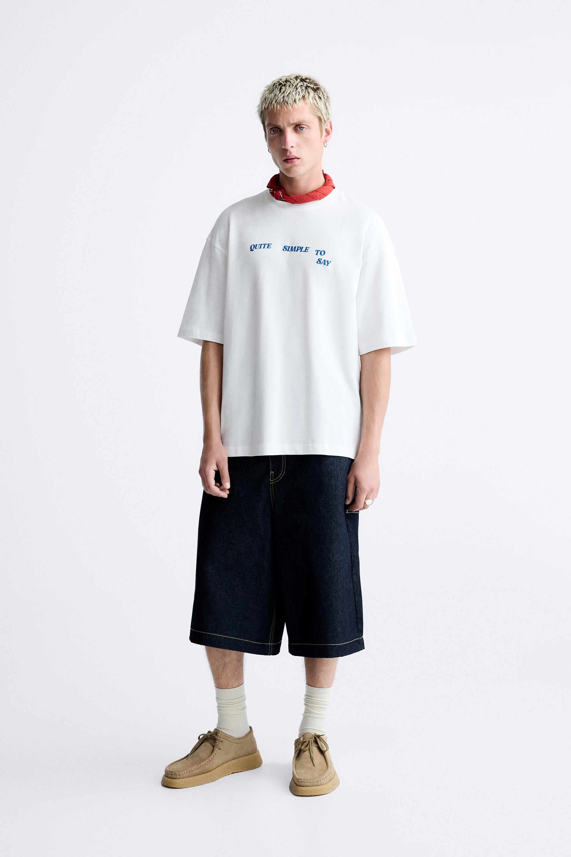 

ФУТБОЛКА С КОНТРАСТНЫМИ ЛОЗВАНАМИ