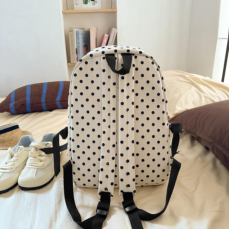 Women's Bow School Bag Student Backpack Lightweight School Backpack