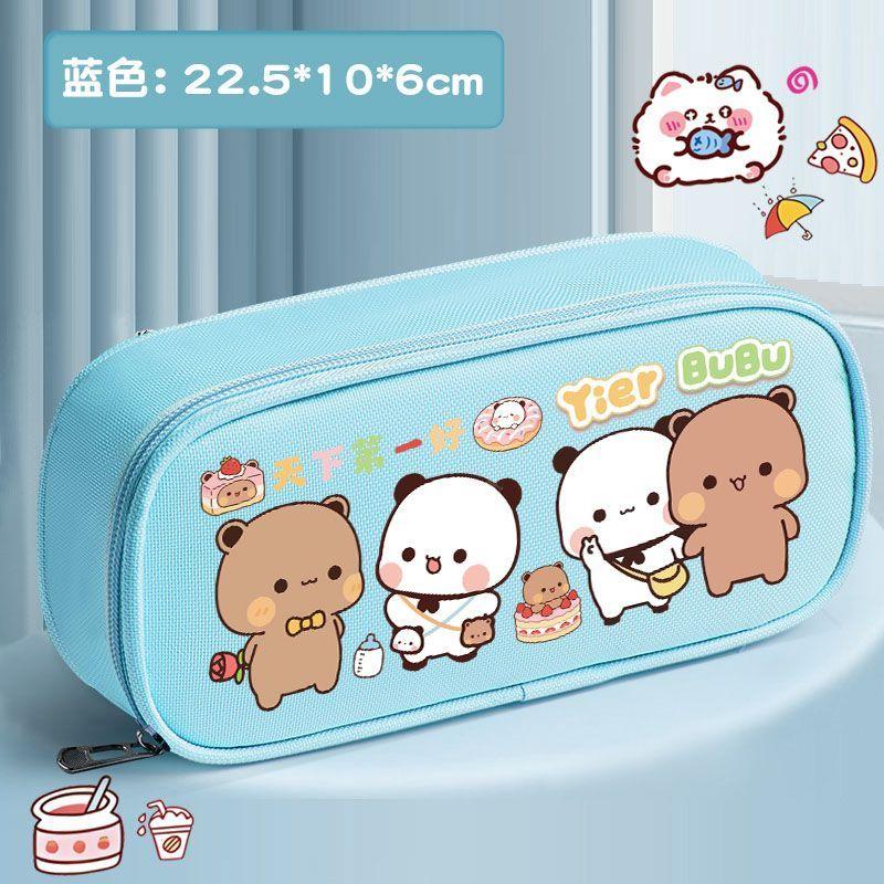 Cute Children's Pencil Case: Large-Capacity, Multifunctional Cartoon Pencil Case for Students