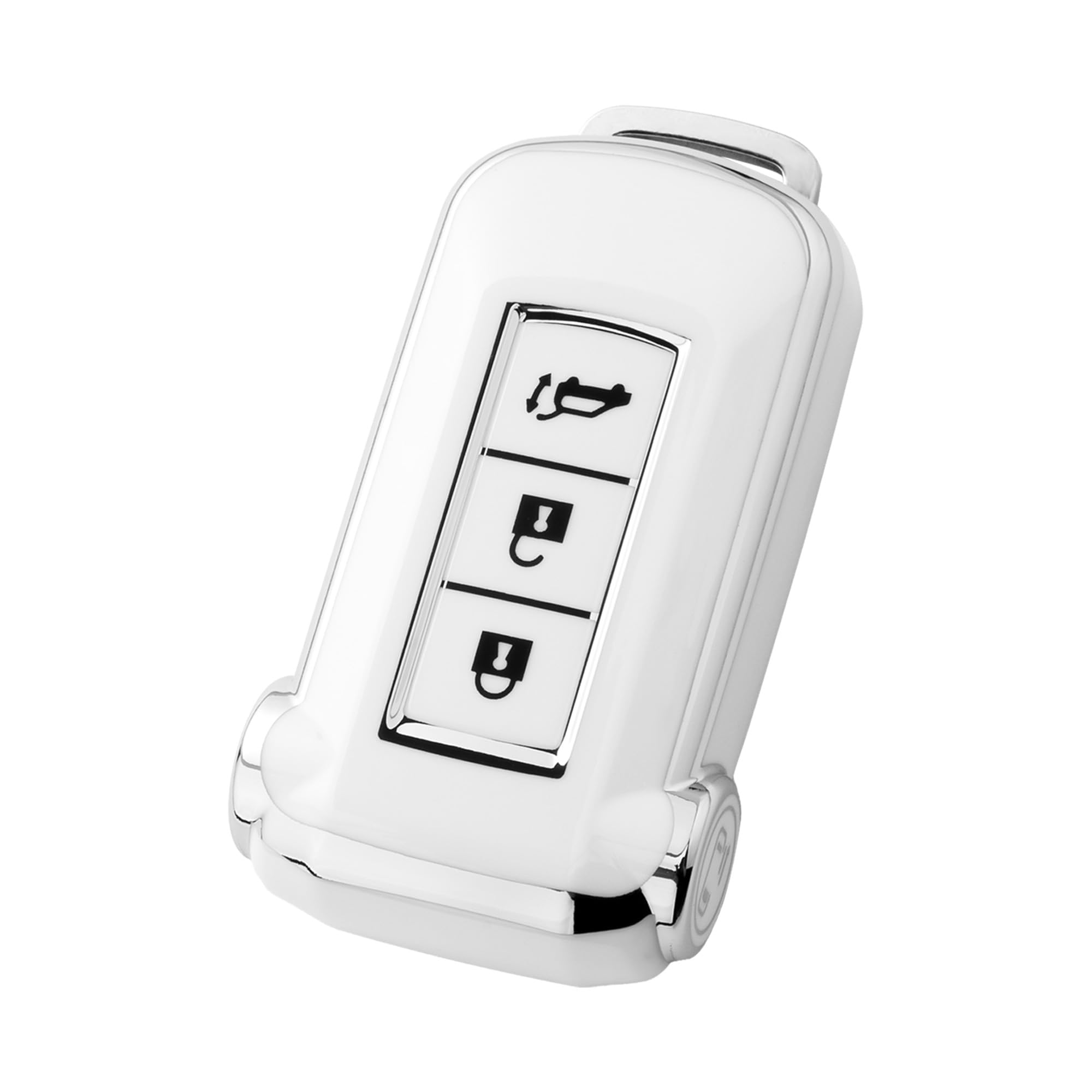 

[Unhoke] Delica D:5 Key Case, Compatible with Mitsubishi, Smart Key Cover, Outlander PHV, Eclipse серебряный