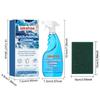 120ml Foam Cleaning Agents With Scouring Pad Safe Gentle Stain Remover For Most Kitchen Utensils