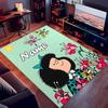 Custom Personalization Mafalda Print Area Rug - Soft, Washable Non-Slip Indoor Mat,Living Room,Home&Office Decorative Rug