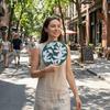 Collapsible Handheld Fan Japanese Style Flying Disc Fan Hand Fan Portable Folding Fan  Photograph