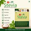 So Sweet Stevia Zuckerfreier Natürlicher Null-Kalorien-Süßstoff, 50 Beutel (Packung mit 6), Perfekt zum Süßen von Getränken, Backen und Kochen, Diabetiker &