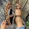 Large size hollow buckle low heel single shoes women's new cloth ballet shallow beanie shoes