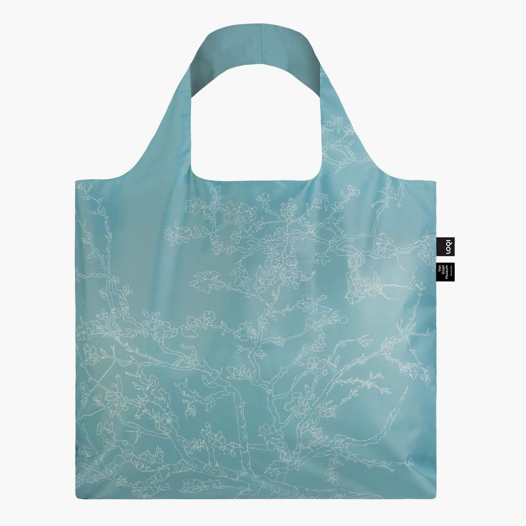 LOQI Eco Bag, Van Gogh A Blossom Design, Recycled, Foldable, Stylish
