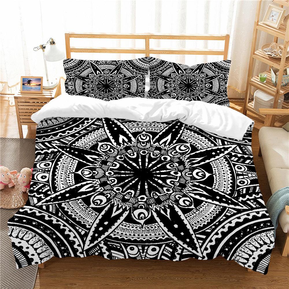 Bohemian Series Digital Printing Bedding Two Or Three Pieces Polyester