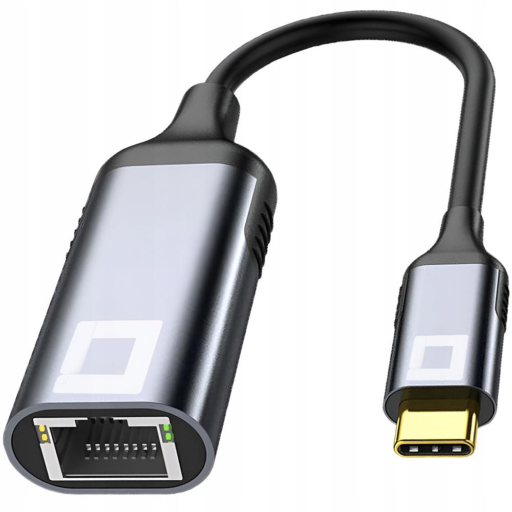 co2 Usb-C Ethernet Adapter Lan Gigabit Rj45 Network Card 2500 Mb