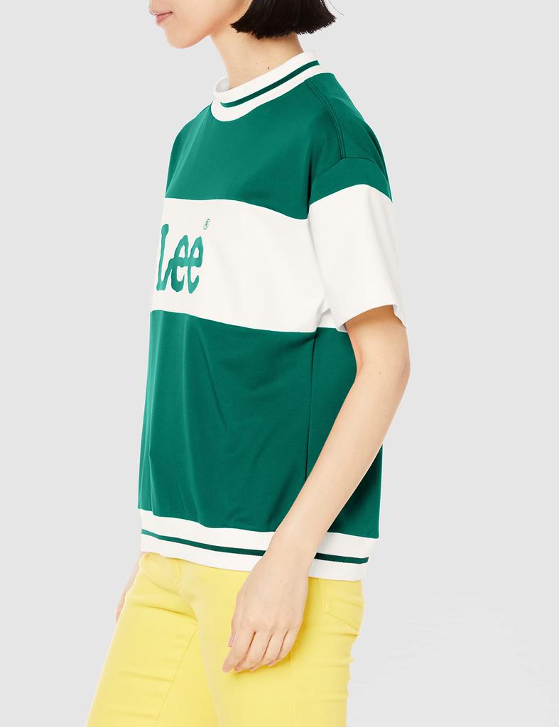 Lee MOCK NECK SHIRTS Size S Women's T-Shirt, GREEN,