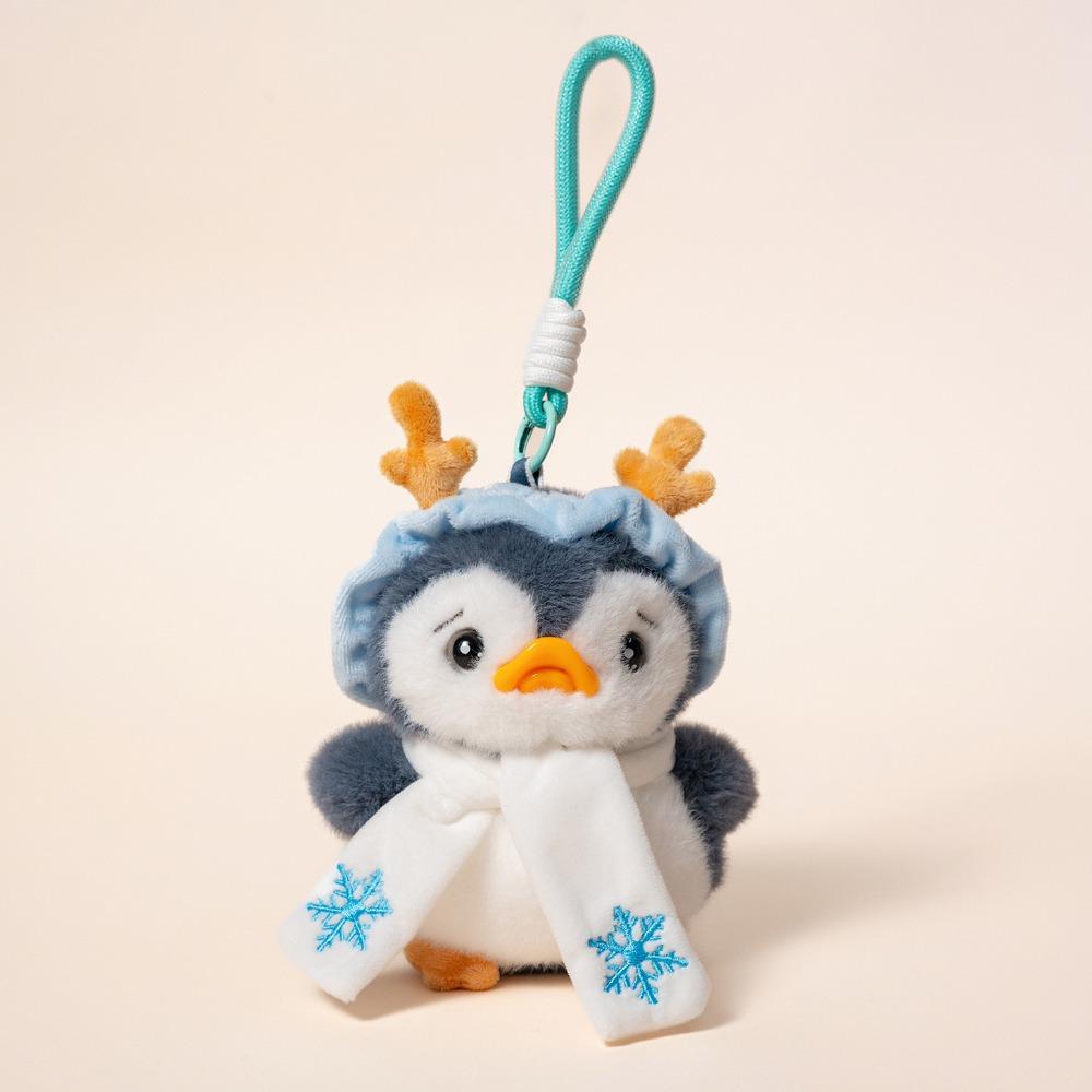 Backpack Charms Cartoon Plush Doll Pendant Japanese Style Cute Bag Pendant Penguin Keychain  Girls
