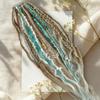 New Elastic Dread Ponytail DIY Boho Braided Ponytail Extension with Hair Tie Hair Accessories