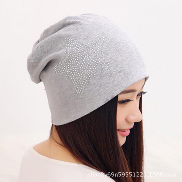 

Жіноча хустка зі стразами - бавовняна, вітрозахисна, тепла на осінь/зиму One Size світло-сірий колір