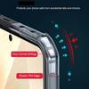 For Motorola Edge 60 5G Case Acrylic Transparent Armor Shockproof Cover Moto Edge60 Fusion Protection Coque TPU+PC Hybrid Fundas