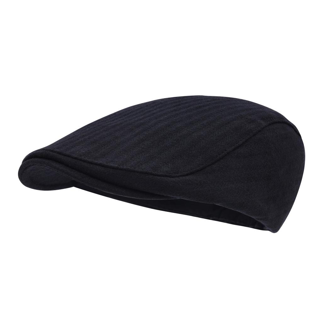 STARANCE Men's Flat Cap Wool Tweed Driving Irish Gatsby Cabbie Golf Vintage Newsboy Hat