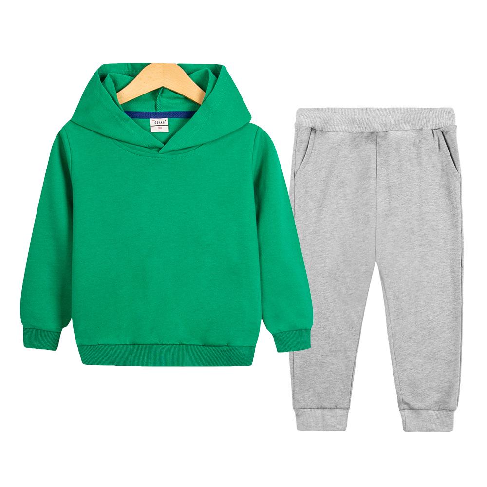 2024 Lässiges Kapuzenpullover-Set für Kinder - Frühling/Herbst