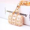 Creative Drip Oil Diamond Handbag Keychain Pendant Gift for Ladies