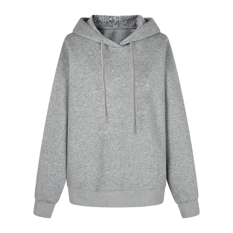 FivePlus Women's Loose Fit Long Sleeve Hooded Sweatshirt